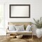 Rustic Pine Brown Non-Beveled Custom Framed Bathroom Vanity Wall Mirror